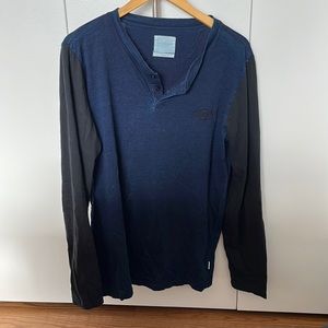 Saturdays Surf NYC 2 Button Henley